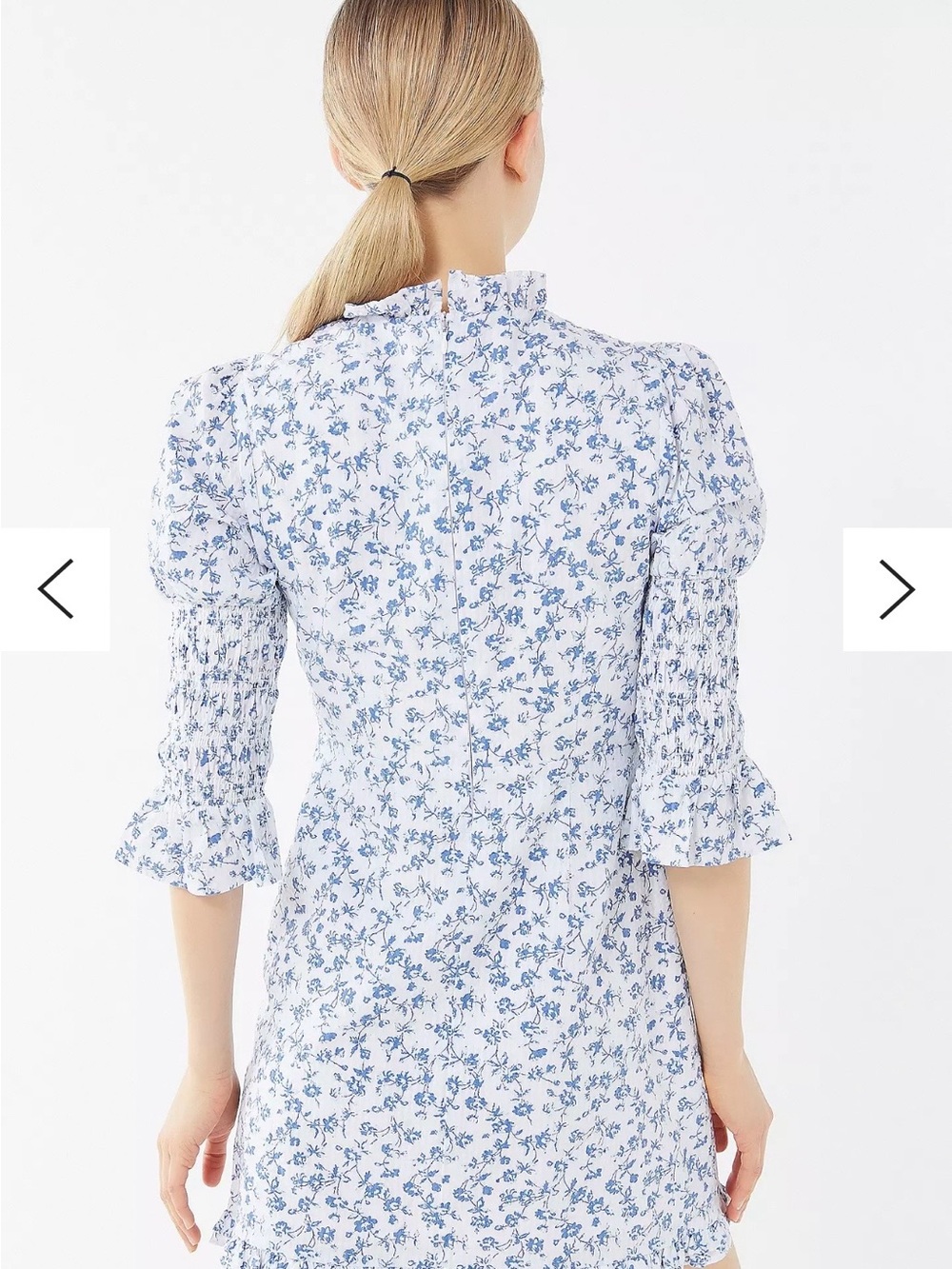 UO Exclusive Maisy Mock Neck Mini Dress - Picture 2 of 2